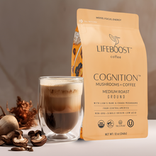 Charger l'image dans la galerie, Cognition Mushroom Ground coffee - Lifeboost Coffee