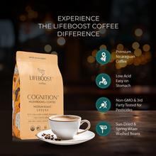 Charger l'image dans la galerie, Cognition Mushroom Ground coffee - Lifeboost Coffee