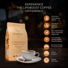 Charger l'image dans la galerie, Cognition Mushroom Ground coffee - Lifeboost Coffee