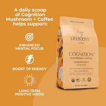 Charger l'image dans la galerie, Cognition Mushroom Ground coffee - Lifeboost Coffee