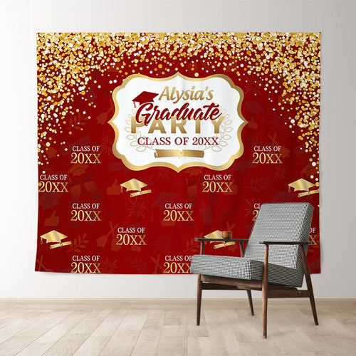 Lofaris Classic Graduation Party Prom Backdrop For Grads